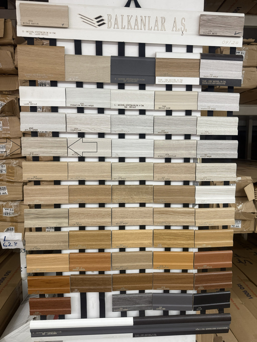 Silver Bambu Süpürgelik - 4141